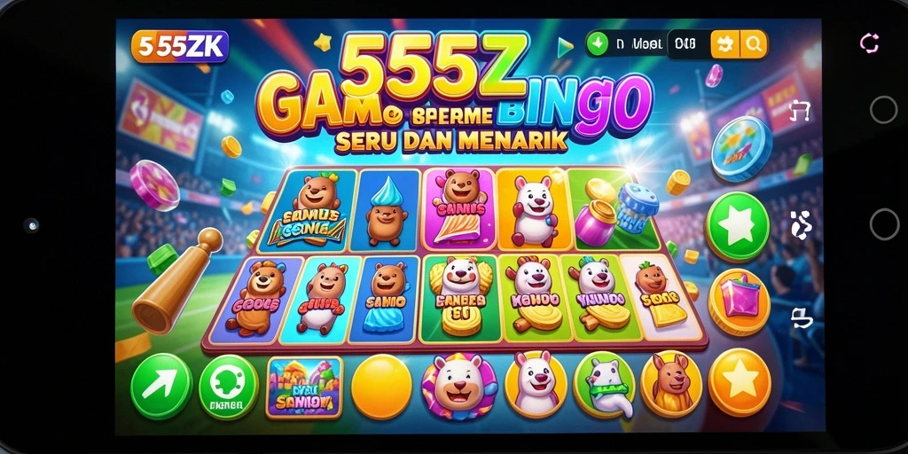 Gameplay 555ZK menawarkan keseruan bermain Bingo yang mengasyikkan.