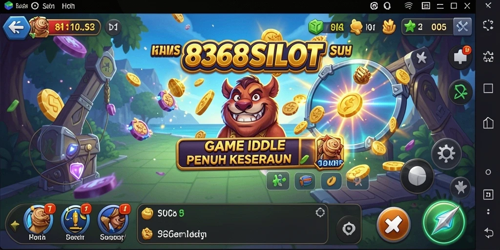 Tampilan slot machine yang menarik di 8368SLOT.