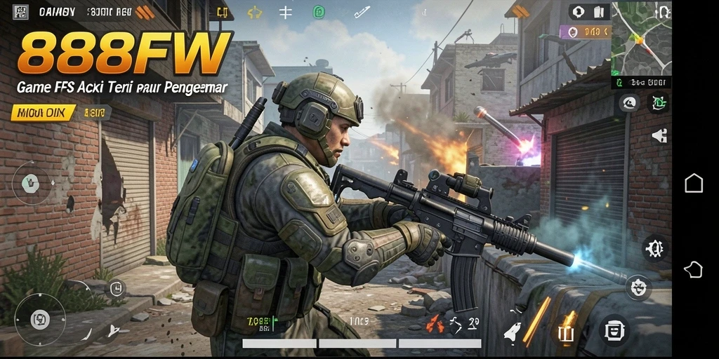 Tampilan gameplay <strong>888FW</strong> yang mendebarkan dan realistis.