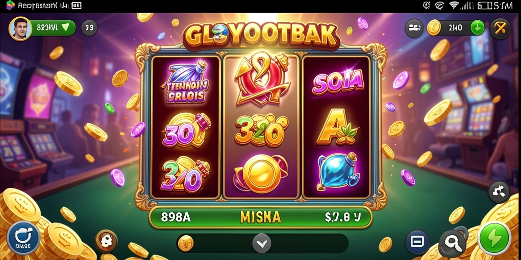 Tampilan utama gameplay Slot di 898A dengan grafis menarik.
