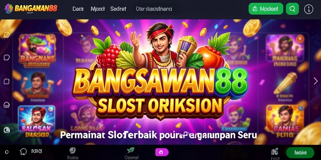 Tangkapan layar gameplay BANGSAWAN88 yang menampilkan slot yang menghibur.