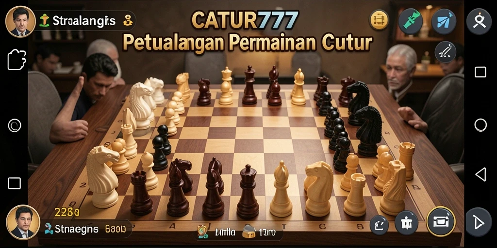 Gameplay mendebarkan dari CATUR777 dalam aksi TPS.