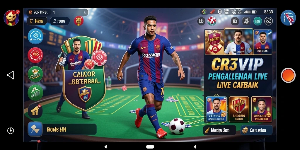 Screenshot CR7VIP menampilkan dealer langsung dengan suasana casino yang mendebarkan.