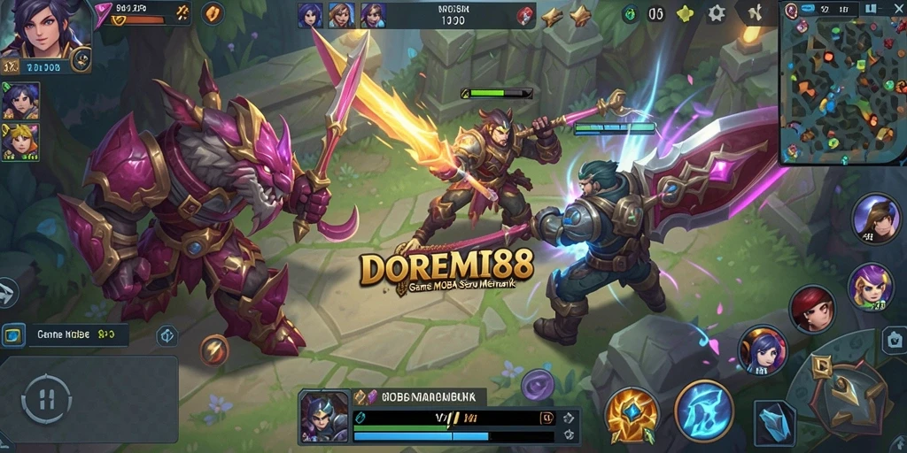 Tampilan gameplay DOREMI88 yang seru dan mendebarkan.