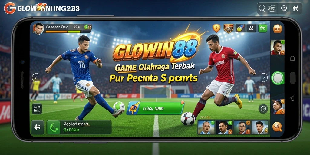 Tampilan gameplay yang seru dan mendebarkan di GLOWIN88.