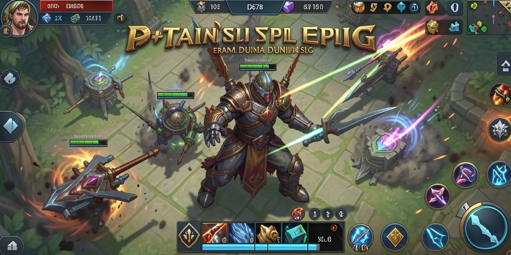 Tampilan gameplay mendebarkan dalam ID678 strategi militer.