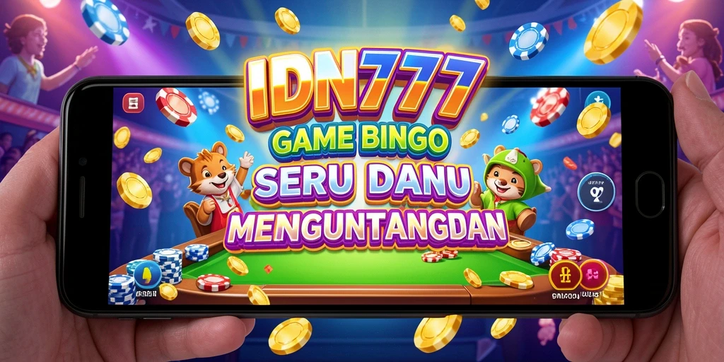 Tampilan screenshot utama IDN777 menampilkan gameplay Bingo yang menarik.