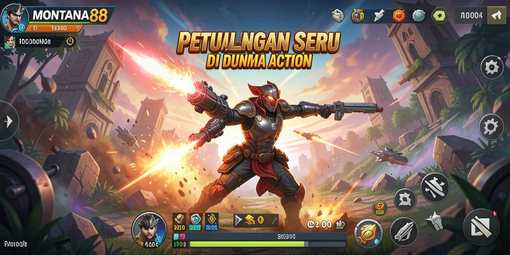 Tampilan mendebarkan dari gameplay MONTANA88 dengan aksi yang menegangkan.