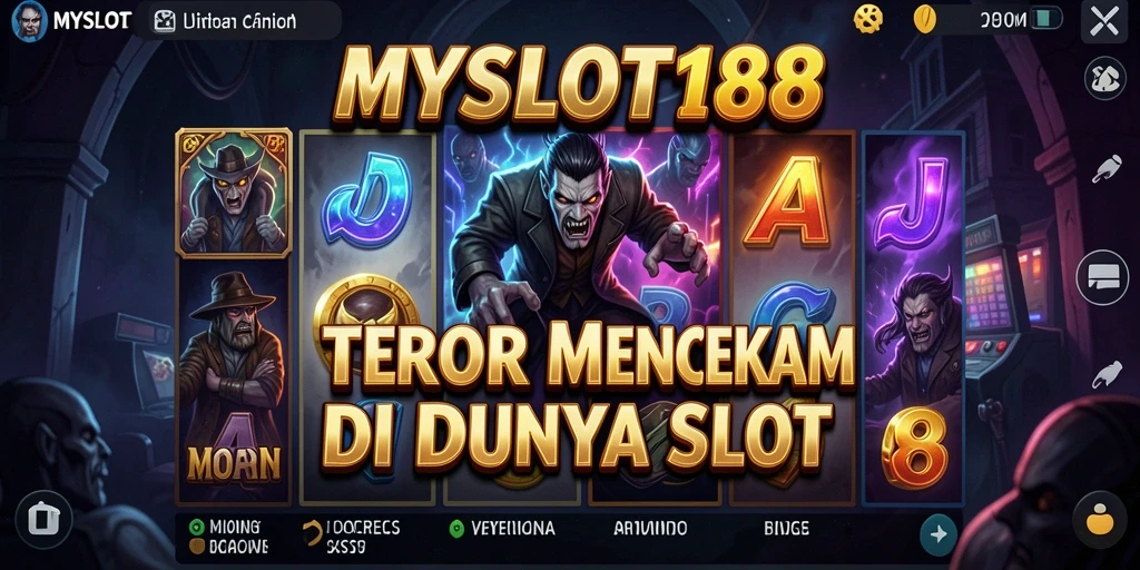 Tangkapan layar menampilkan gameplay menakutkan di MYSLOT188.
