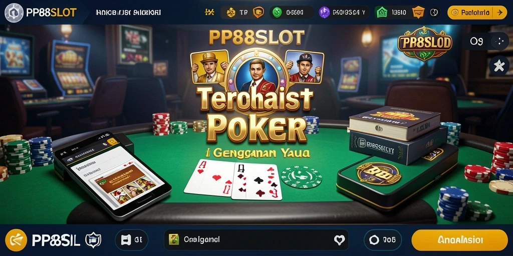 Tampilan menarik dari gameplay Poker di PP88SLOT.