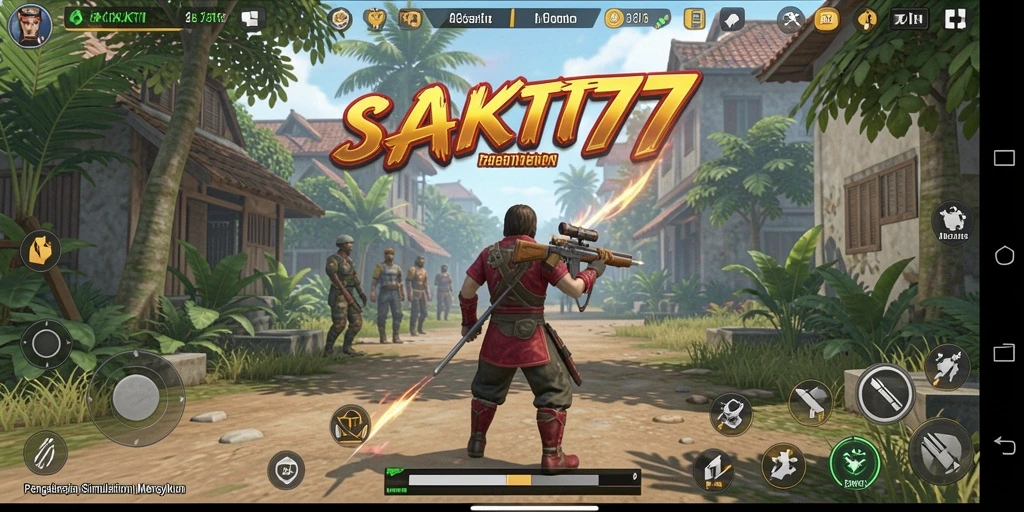 Tampilan grafis menarik dari game Simulation SAKTI77.